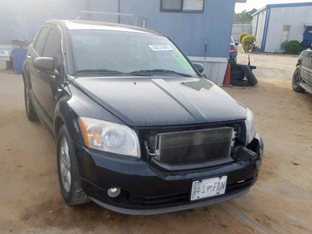 1B3HB48B87D350345 - 2007 DODGE CALIBER SX BLACK photo 1