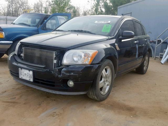 1B3HB48B87D350345 - 2007 DODGE CALIBER SX BLACK photo 2