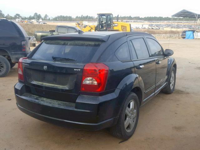 1B3HB48B87D350345 - 2007 DODGE CALIBER SX BLACK photo 4