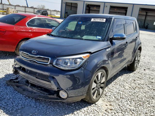 KNDJX3A52E7043958 - 2014 KIA SOUL ! BLUE photo 2