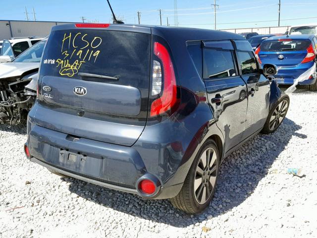 KNDJX3A52E7043958 - 2014 KIA SOUL ! BLUE photo 4