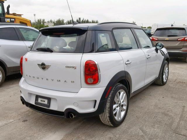 WMWZC3C59DWP24972 - 2013 MINI COOPER S C WHITE photo 4