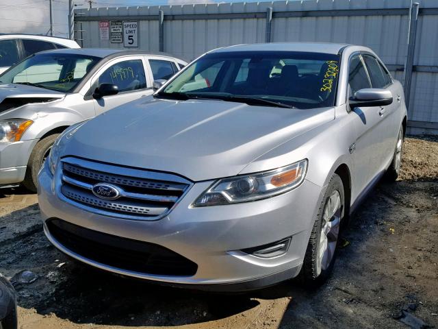 1FAHP2HW0BG107830 - 2011 FORD TAURUS SEL SILVER photo 2