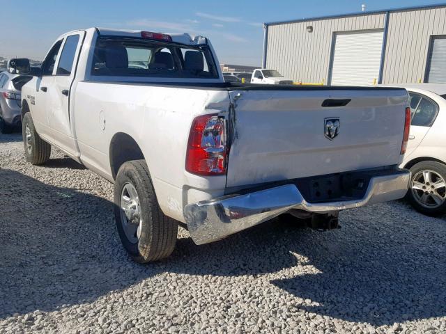 3C6UR4HJ3JG300602 - 2018 RAM 2500 ST WHITE photo 3