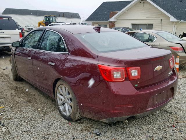 1G11F5SL1FF207406 - 2015 CHEVROLET MALIBU LTZ 红色 照片 3