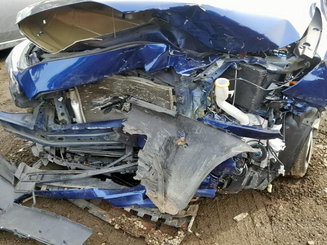 4S3GKAK60H3608952 - 2017 SUBARU IMPREZA SP BLUE photo 9