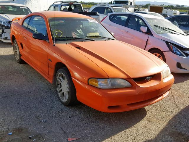 1FALP42X2TF139130 - 1996 FORD MUSTANG GT ORANGE photo 1