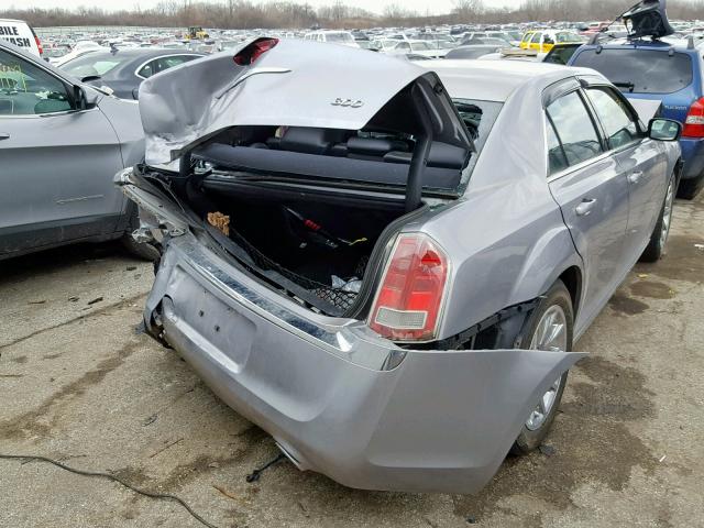 2C3CCAAG8EH365510 - 2014 CHRYSLER 300 GRAY photo 4