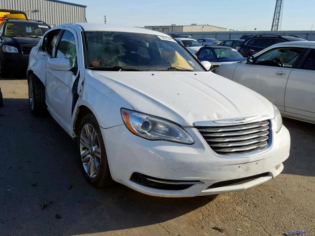 1C3CCBBB9DN500492 - 2013 CHRYSLER 200 TOURIN WHITE photo 1