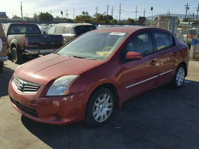 3N1AB6AP0BL680715 - 2011 NISSAN SENTRA 2.0 RED photo 2