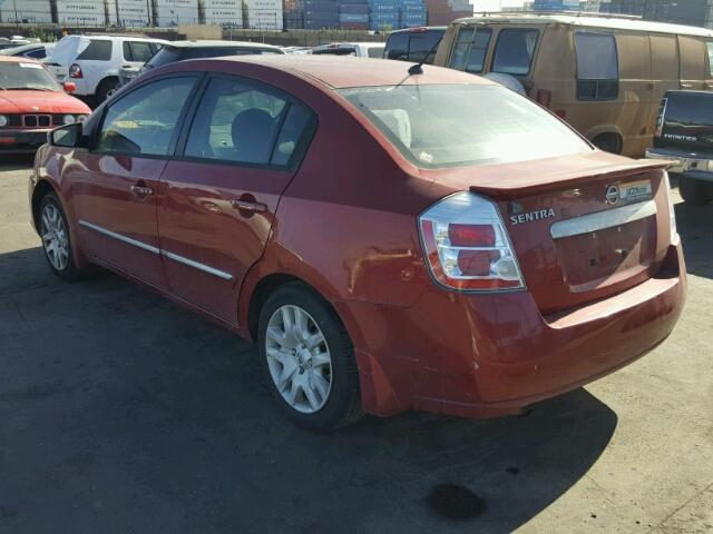 3N1AB6AP0BL680715 - 2011 NISSAN SENTRA 2.0 RED photo 3