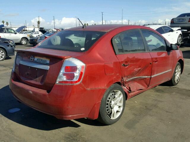 3N1AB6AP0BL680715 - 2011 NISSAN SENTRA 2.0 RED photo 4