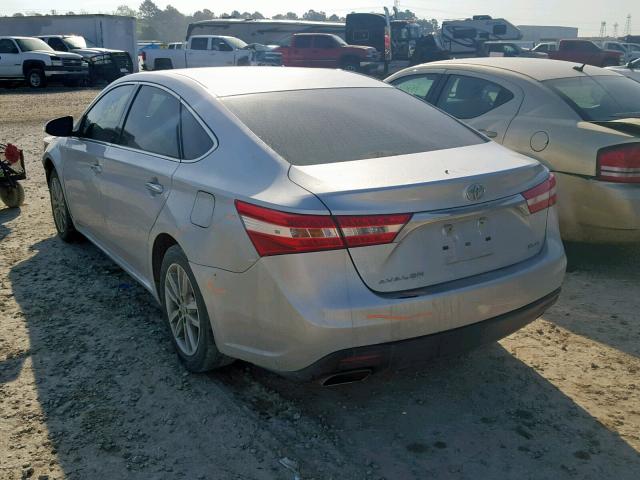 4T1BK1EB7DU058376 - 2013 TOYOTA AVALON BAS SILVER photo 3