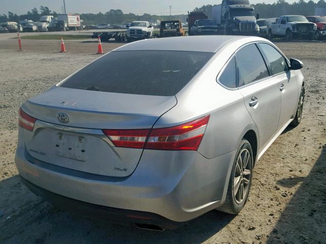 4T1BK1EB7DU058376 - 2013 TOYOTA AVALON BAS SILVER photo 4