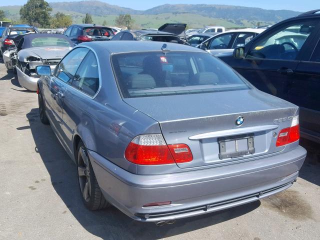 WBABD33436PL08791 - 2006 BMW 325 CI BLUE photo 3