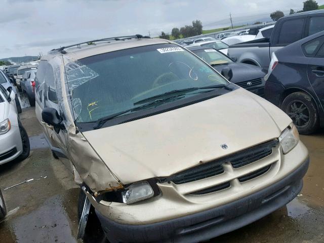 2B4GP45R4YR798946 - 2000 DODGE CARAVAN SE GOLD photo 1