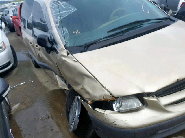 2B4GP45R4YR798946 - 2000 DODGE CARAVAN SE GOLD photo 9