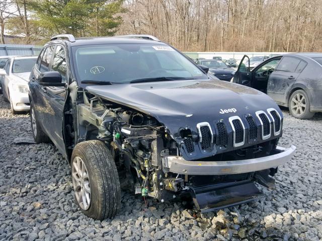 1C4PJMCB8GW306743 - 2016 JEEP CHEROKEE L BLACK photo 1