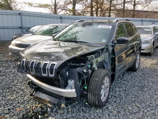 1C4PJMCB8GW306743 - 2016 JEEP CHEROKEE L BLACK photo 2