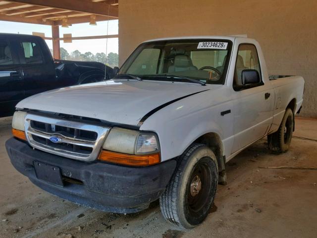 1FTYR10VXYTA82095 - 2000 FORD RANGER WHITE photo 2