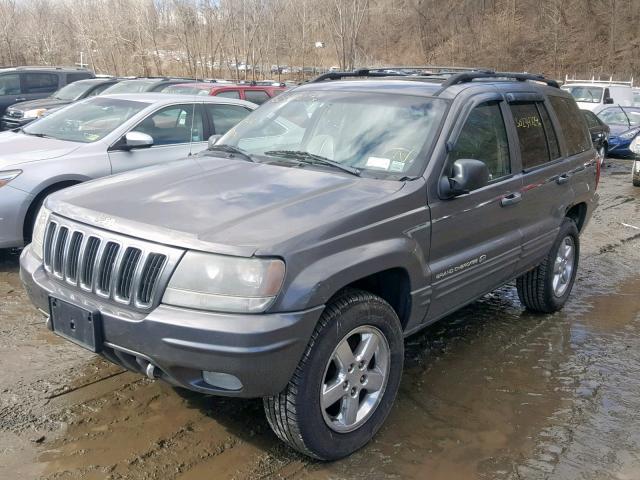 1J8GW68J23C547330 - 2003 JEEP GRAND CHER GRAY photo 2