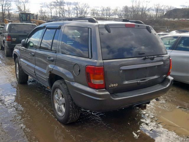 1J8GW68J23C547330 - 2003 JEEP GRAND CHER GRAY photo 3