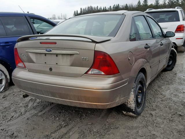 1FAFP38363W242997 - 2003 FORD FOCUS ZTS BROWN photo 4