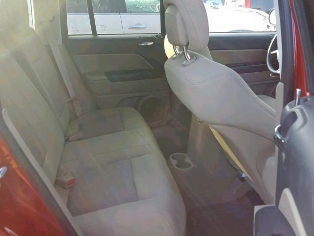 1J4NF4FBXAD501969 - 2010 JEEP COMPASS SP 栗色 照片 6