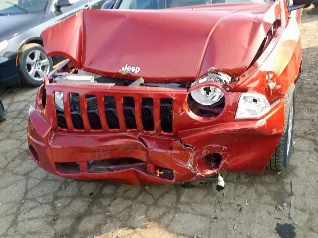 1J4NF4FBXAD501969 - 2010 JEEP COMPASS SP 栗色 照片 7