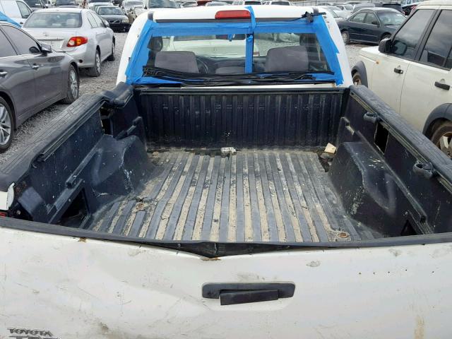 5TENX22N78Z479972 - 2008 TOYOTA TACOMA WHITE photo 6