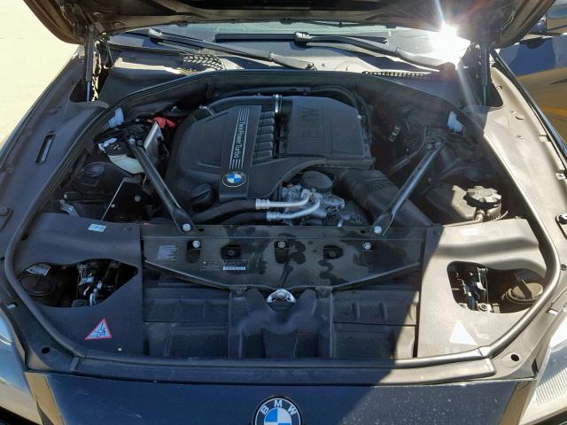 WBA6A0C54DDZ04153 - 2013 BMW 640 I BLACK photo 7