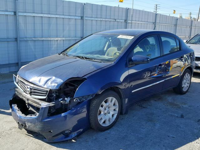 3N1AB6AP9BL614177 - 2011 NISSAN SENTRA 2.0 BLUE photo 2