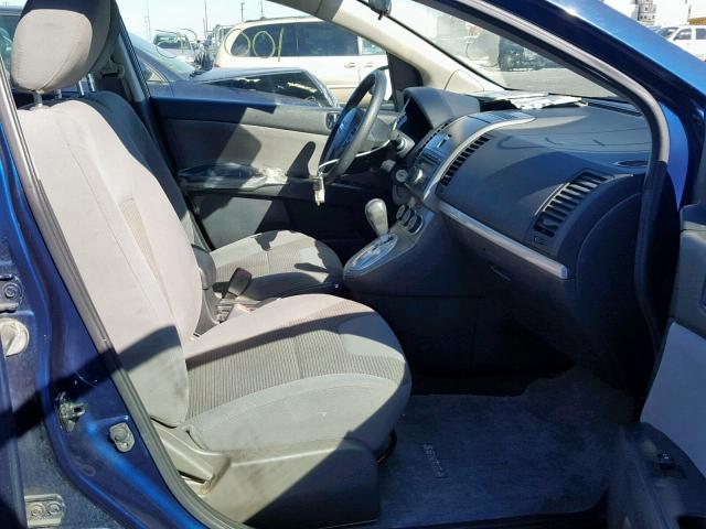 3N1AB6AP9BL614177 - 2011 NISSAN SENTRA 2.0 BLUE photo 5