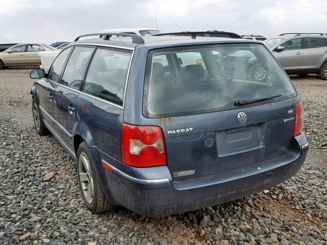 WVWYH63B54E010186 - 2004 VOLKSWAGEN PASSAT GLX 蓝色 照片 3