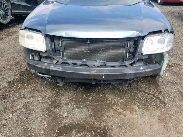 WVWYH63B54E010186 - 2004 VOLKSWAGEN PASSAT GLX 蓝色 照片 9