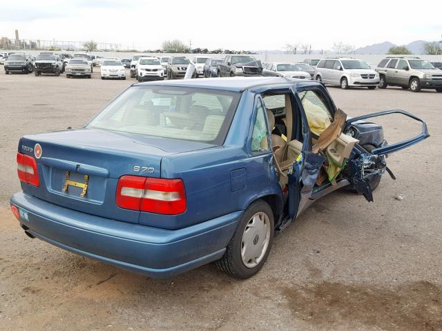 YV1LS5572W1526850 - 1998 VOLVO S70 BLUE photo 4