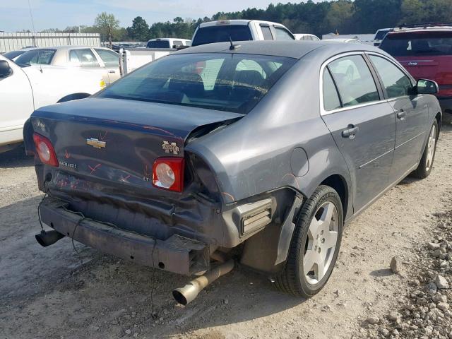 1G1ZJ577694101336 - 2009 CHEVROLET MALIBU 2LT GRAY photo 4