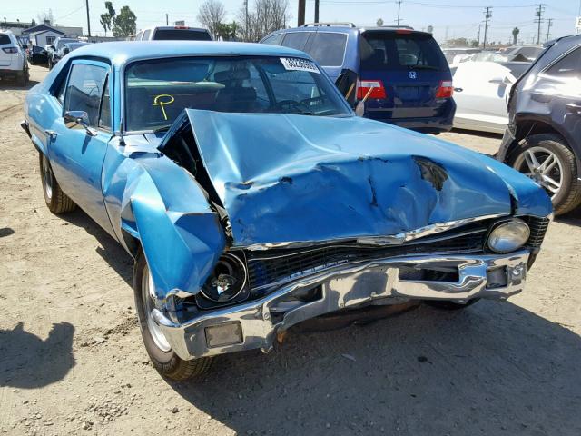 113270W359508 - 1970 CHEVROLET NOVA BLUE photo 1