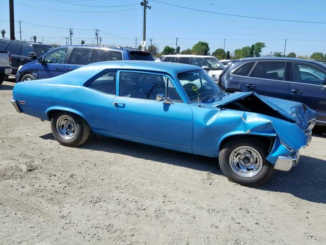 113270W359508 - 1970 CHEVROLET NOVA BLUE photo 10