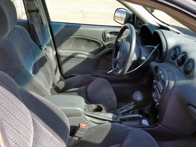 1G2NE52T11M648599 - 2001 PONTIAC GRAND AM S WHITE photo 5