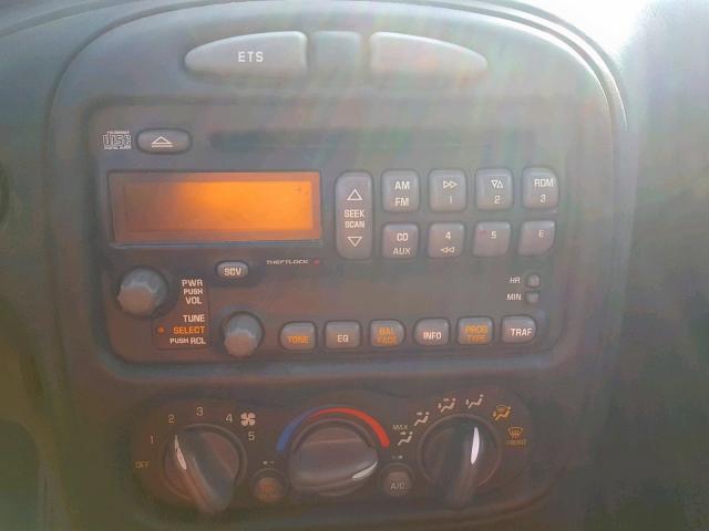 1G2NE52T11M648599 - 2001 PONTIAC GRAND AM S WHITE photo 9