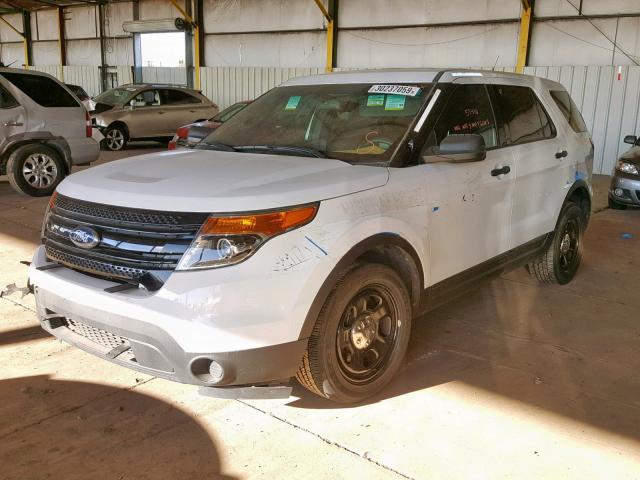 1FM5K8AR4FGB84107 - 2015 FORD EXPLORER P WHITE photo 2