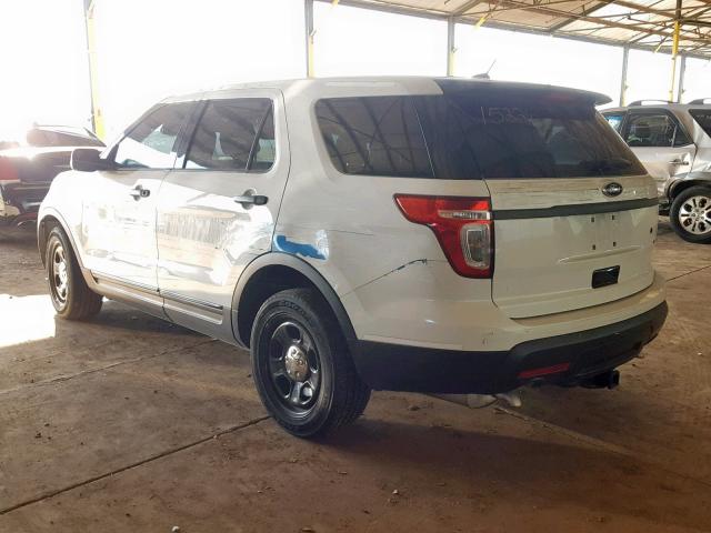 1FM5K8AR4FGB84107 - 2015 FORD EXPLORER P WHITE photo 3