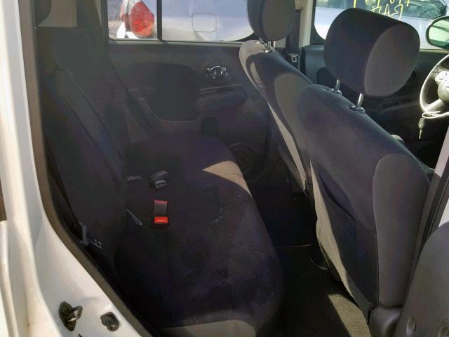 JN8AZ2KR2AT164193 - 2010 NISSAN CUBE BASE WHITE photo 6