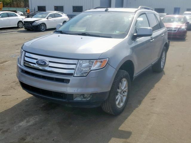 2FMDK48C77BA80063 - 2007 FORD EDGE SEL SILVER photo 2