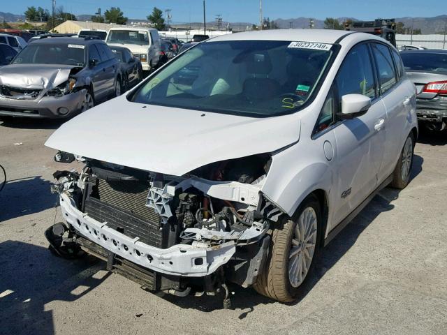 1FADP5CU1GL110336 - 2016 FORD C-MAX PREM WHITE photo 2