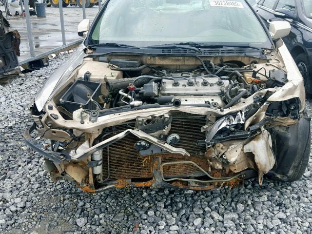 1HGCG5679YA134345 - 2000 HONDA ACCORD TAN photo 9