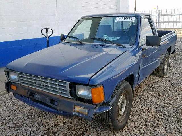 JT4RN50R8G0177880 - 1986 TOYOTA PICKUP 1/2 BLUE photo 2