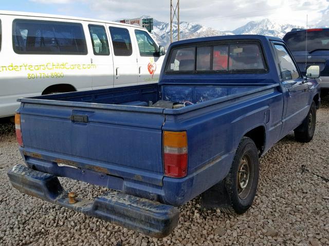 JT4RN50R8G0177880 - 1986 TOYOTA PICKUP 1/2 BLUE photo 4