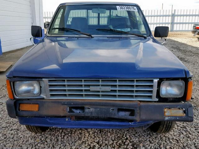 JT4RN50R8G0177880 - 1986 TOYOTA PICKUP 1/2 BLUE photo 9